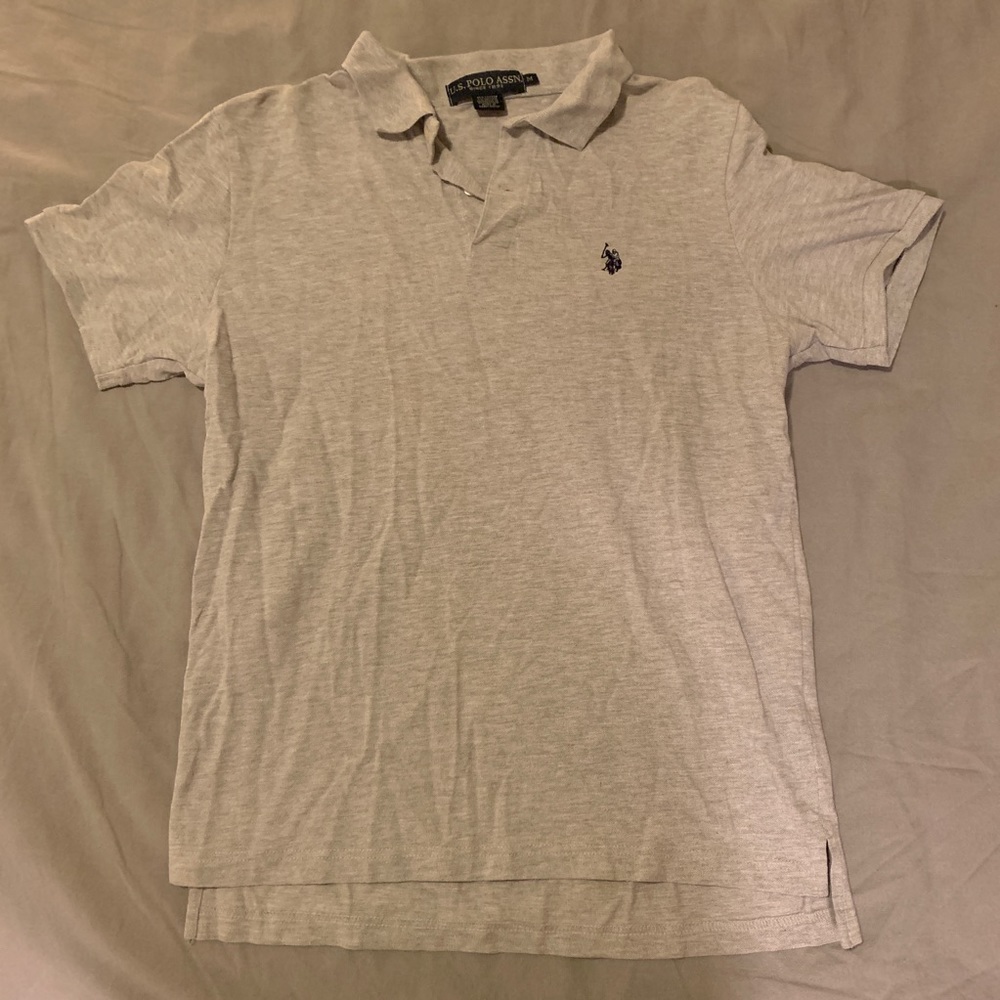 Grey Polo Shirt